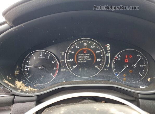 JM1BPABLXM1330360 2021 MAZDA 3 Черный Вид щитка приборов