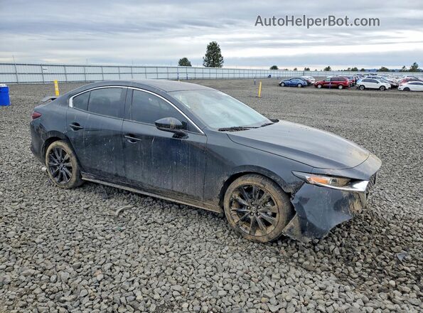 JM1BPABLXM1330360 2021 MAZDA 3 Черный Передняя правая четверть