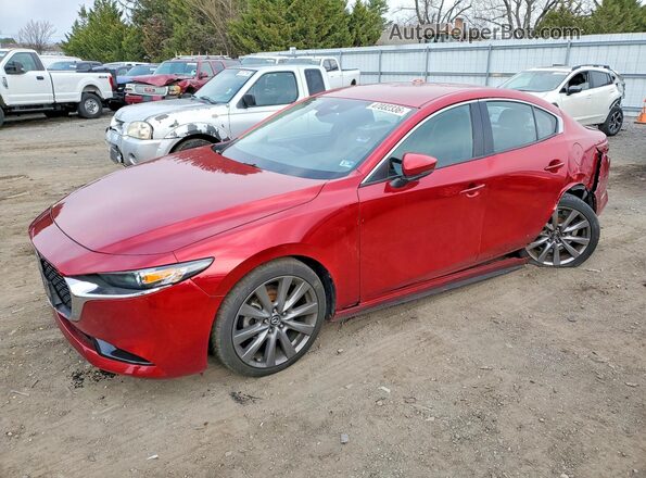 JM1BPACL0K1107482 2019 MAZDA 3 Red Przód lewy
