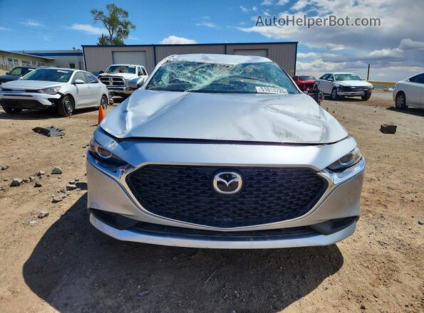 JM1BPACL0L1173094 2020 MAZDA 3 Серебряный Вид спереди
