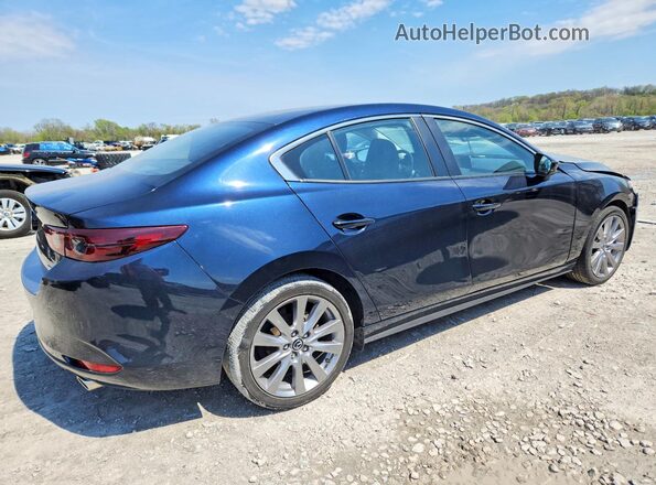 JM1BPACL6M1320066 2021 MAZDA 3 Синий Задняя правая четверть