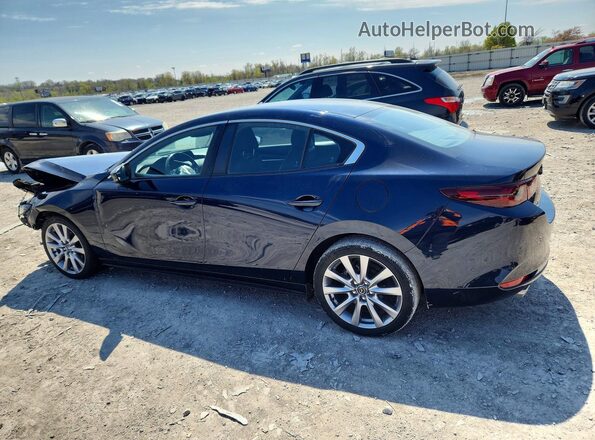 JM1BPACL6M1320066 2021 MAZDA 3 Синий Задняя левая четверть