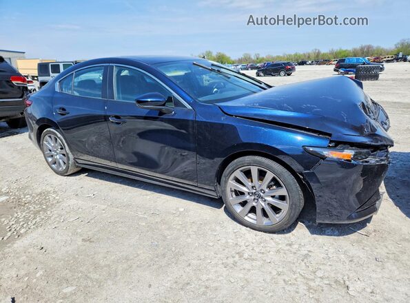 JM1BPACL6M1320066 2021 MAZDA 3 Синий Передняя правая четверть