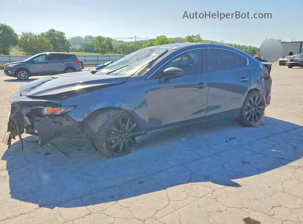 JM1BPACL8N1506547 2022 MAZDA 3 Синий Передняя левая четверть