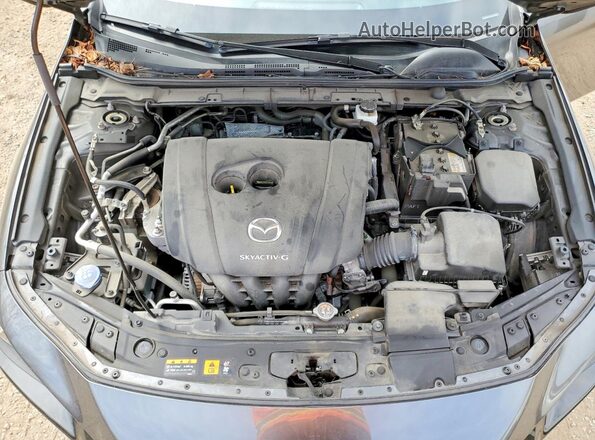 JM1BPAK77P1617792 2023 MAZDA 3 Серый Вид задней части салона