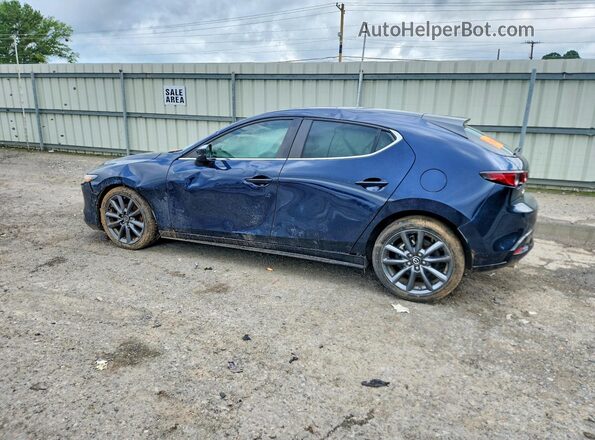 JM1BPAKL2M1403866 2021 MAZDA 3 Синий Задняя левая четверть