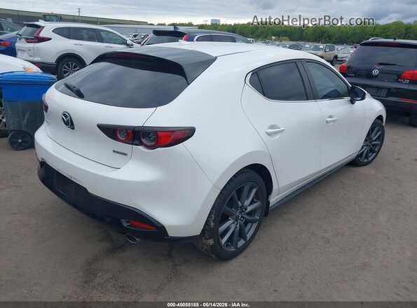 JM1BPALM0K1109063 2019 MAZDA 3 Белый Задняя правая четверть