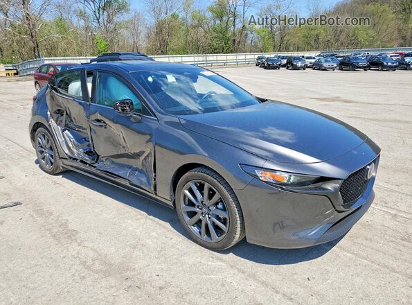 JM1BPALM2S1789323 2025 MAZDA 3 Черный Передняя правая четверть