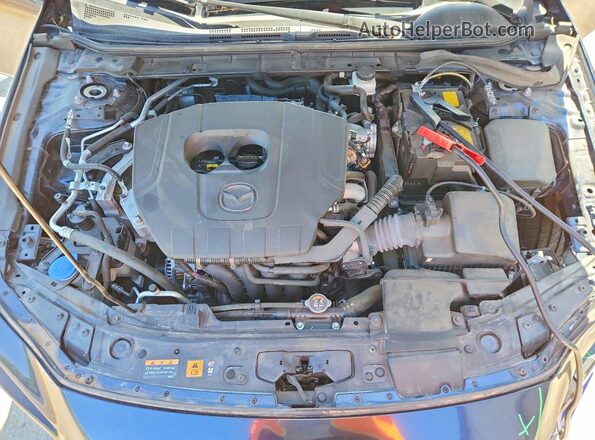 JM1BPALM8R1712045 2024 MAZDA 3 Синий Вид задней части салона