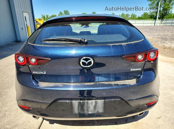 JM1BPALM8R1712045 2024 MAZDA 3 Синий Вид сзади