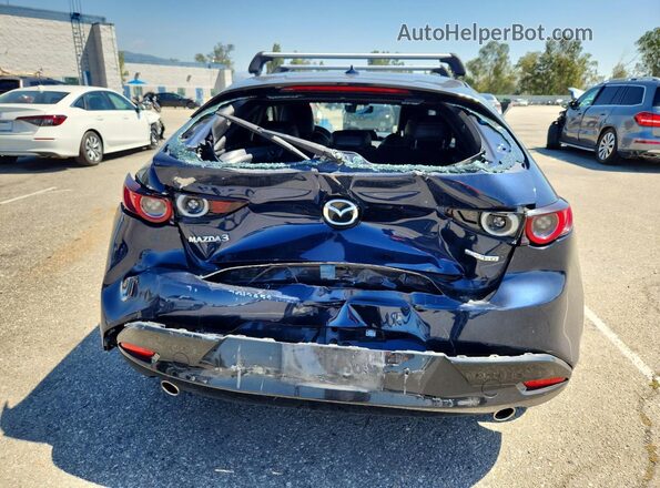 JM1BPALMXK1108583 2019 MAZDA 3 Синий Вид сзади