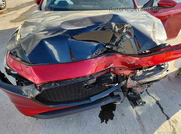 JM1BPALMXR1653340 2024 MAZDA 3 Red Vista interior trasera
