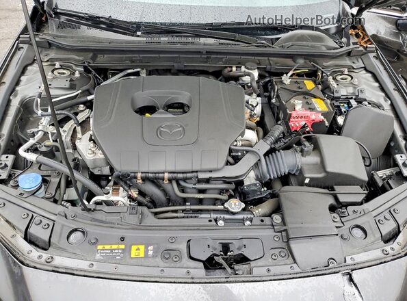 JM1BPALMXR1711298 2024 MAZDA 3 Gray Widok wnętrza z tyłu
