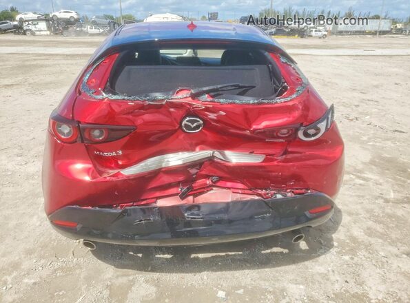 JM1BPAML0N1509389 2022 MAZDA 3 Красный Вид сзади
