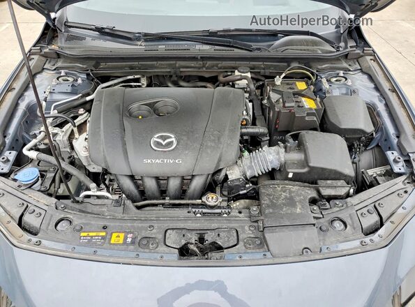 JM1BPAML5M1403146 2021 MAZDA 3 Gray Vista del compartimento del motor