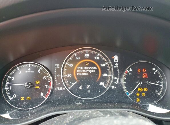 JM1BPAML5M1403146 2021 MAZDA 3 Gray Vista del cuadro de instrumentos