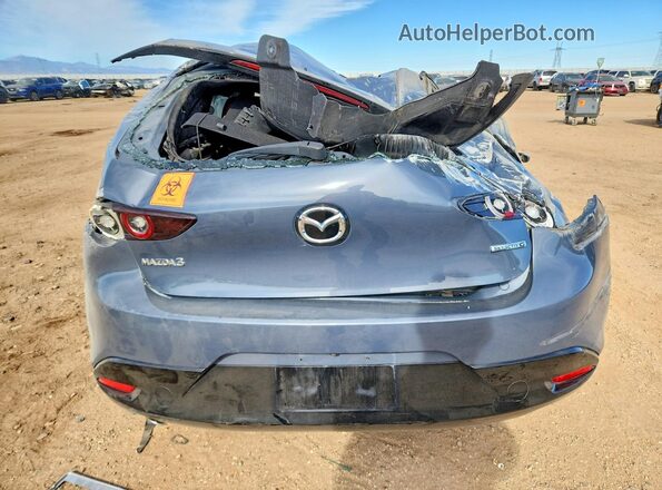JM1BPAML7N1516680 2022 MAZDA 3 Gray Widok z tyłu