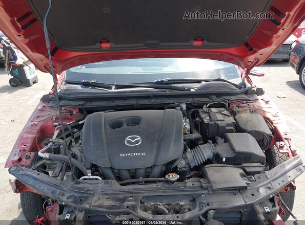JM1BPAMM4K1117486 2019 MAZDA 3 Красный Вид сзади