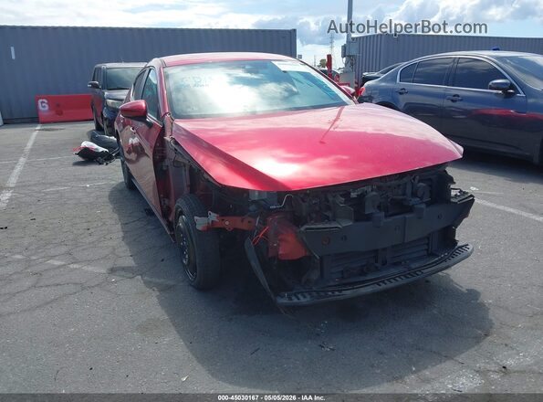 JM1BPAMM4K1117486 2019 MAZDA 3 Красный Передняя правая четверть