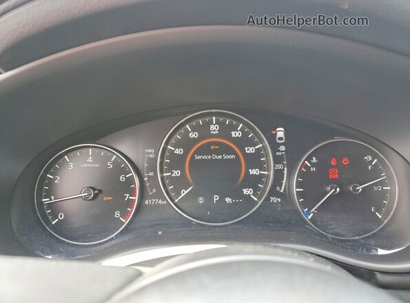 JM1BPAMM8K1143153 2019 MAZDA 3 Red Вид щитка приладів