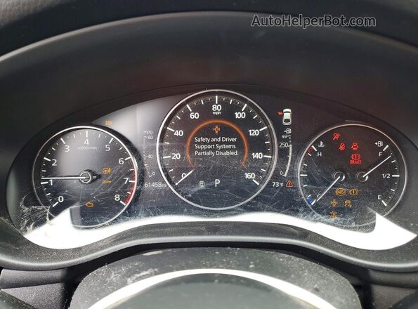 JM1BPAMMXL1158352 2020 MAZDA 3 Gray Вид щитка приладів