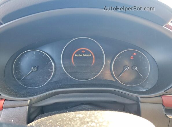 JM1BPANM4L1176103 2020 MAZDA 3 White Widok zestawu wskaźników