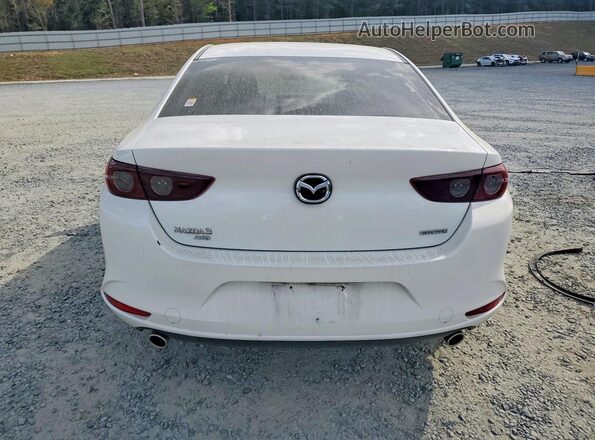 JM1BPBAM2K1131395 2019 MAZDA 3 White Вид ззаду