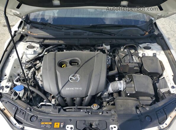 JM1BPBAM2K1131395 2019 MAZDA 3 White Вид задньої частини салону