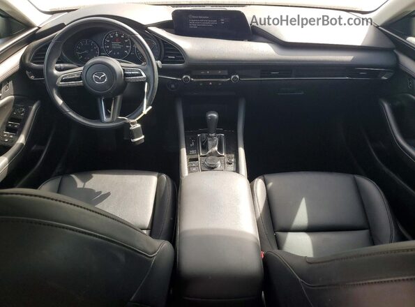 JM1BPBAM2K1131395 2019 MAZDA 3 White Вид панелі приладів
