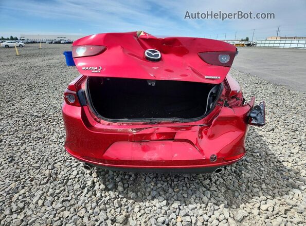 JM1BPBAM6K1115331 2019 MAZDA 3 Red Вид ззаду