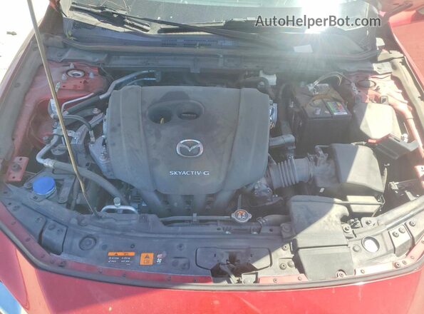 JM1BPBCM4L1148990 2020 MAZDA 3 Red Rear interior view