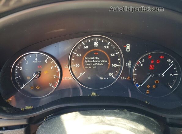 JM1BPBJY5P1618519 2023 MAZDA 3 Серый Вид щитка приборов