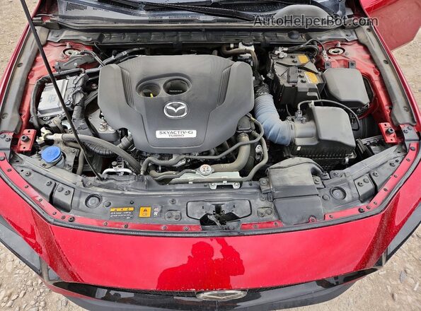 JM1BPBJY6P1607982 2023 MAZDA 3 Красный Вид задней части салона