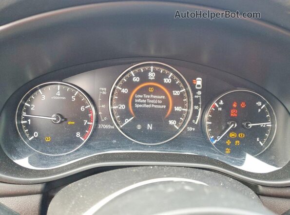 JM1BPBJY7N1516667 2022 MAZDA 3 Черный Вид щитка приборов