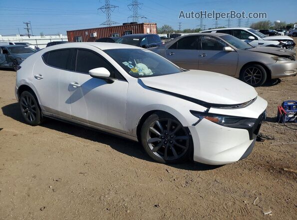 JM1BPBKL0M1308907 2021 MAZDA 3 Белый Передняя правая четверть