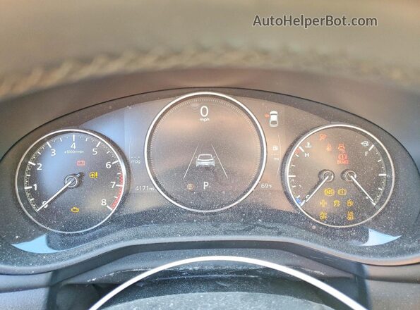 JM1BPBLL8T1860622 2026 MAZDA 3 Gray Widok zestawu wskaźników