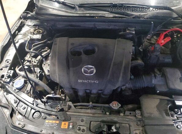 JM1BPBLLXM1340830 2021 MAZDA 3 Серый Вид задней части салона