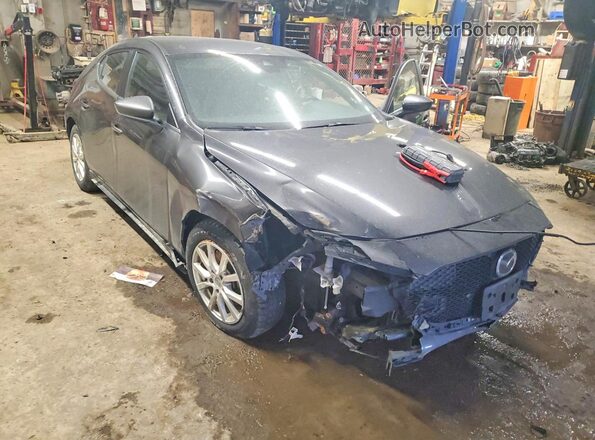 JM1BPBLLXM1340830 2021 MAZDA 3 Серый Передняя правая четверть