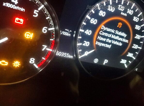 JM1BPBLLXM1340830 2021 MAZDA 3 Серый Вид щитка приборов