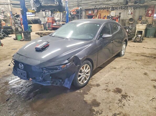 JM1BPBLLXM1340830 2021 MAZDA 3 Серый Передняя левая четверть