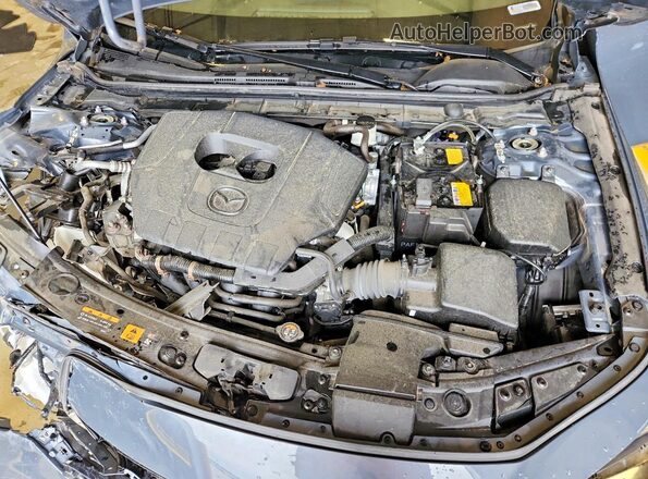 JM1BPBLM2R1709986 2024 MAZDA 3 Gray Вид задньої частини салону