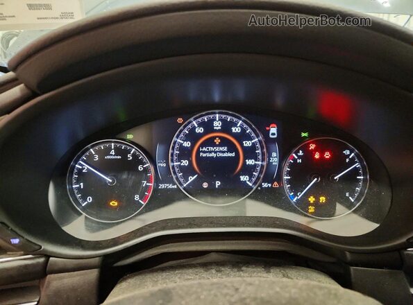 JM1BPBLM2R1709986 2024 MAZDA 3 Gray Вид щитка приладів