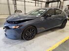 2024 Mazda 3 Preferred Gray vin: JM1BPBLM2R1709986 Damage: Left Rear Door, Dent(S) W/No Paint Dmg, Pdr-1 Dent