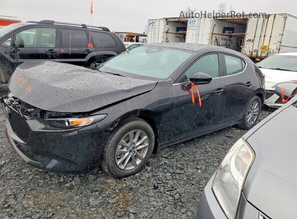JM1BPBLM7S1794975 2025 MAZDA 3 Черный Передняя левая четверть