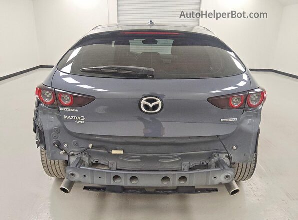 JM1BPBML3M1316903 2021 MAZDA 3 Gray Widok z tyłu