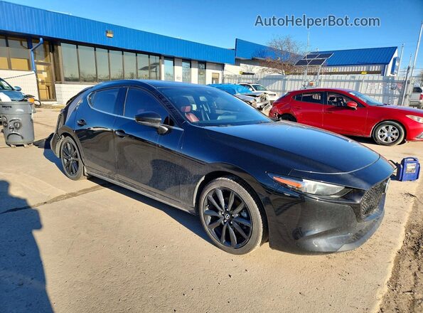 JM1BPBML5M1348932 2021 MAZDA 3 Черный Передняя правая четверть