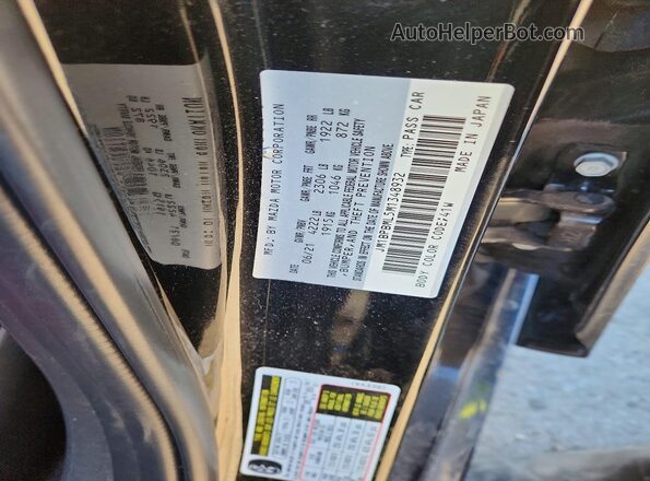 JM1BPBML5M1348932 2021 MAZDA 3 Черный Вид подкапотного пространства