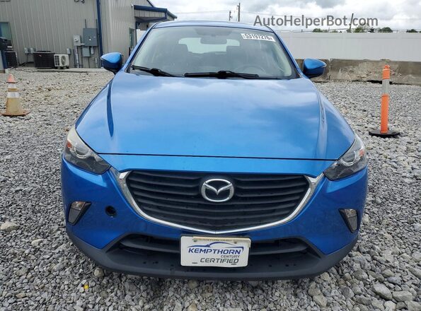 JM1DKBC70G0125557 2016 MAZDA CX-3 Blue Widok z przodu