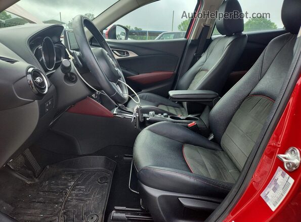 JM1DKBD73G0119282 2016 MAZDA CX-3 Red Front interior view