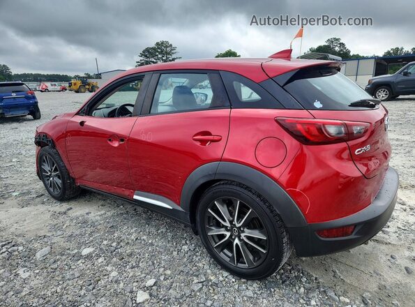 JM1DKBD73G0119282 2016 MAZDA CX-3 Red Rear left